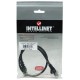 Mrežni kabel INTELLINET UTP CAT5e 0,5m črn