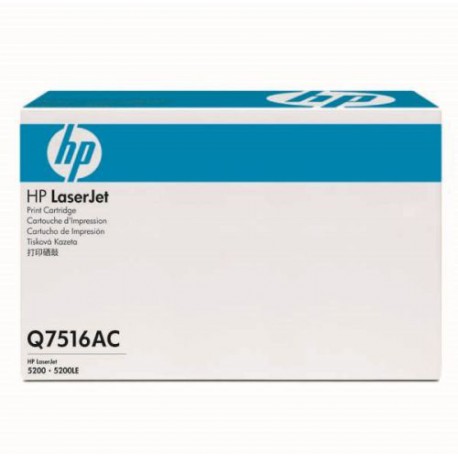 Toner HP Q7516A (16A), črn