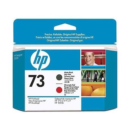 Tiskalna glava HP CD949A (73), Matte Black/Chromatic Red