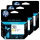 Črnilo HP CZ136A (711), 3-pack, 29 ml, rumena