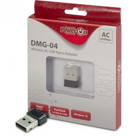 Brezžična mrežna kartica INTER-TECH DMG-04 WiFi 5 nano USB adapter