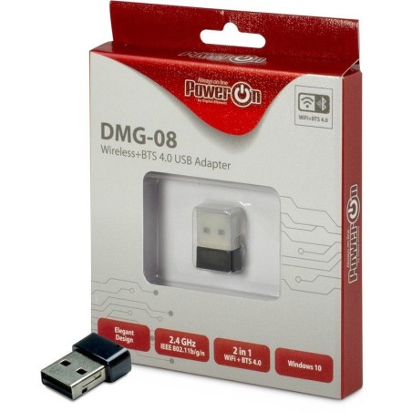 Brezžična mrežna kartica INTER-TECH DMG-08, 150Mbps, BT, USB