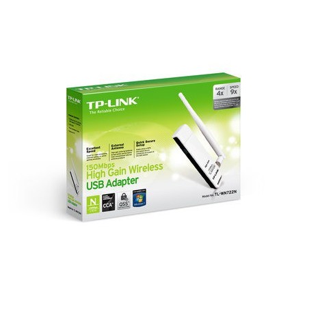 Brezžični (wireless) adapter USB, TP-Link TL-WN722N, N150