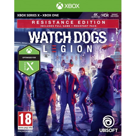 Igra Watch Dogs: Legion - Resistance Edition (Xbox One & Xbox Series X)