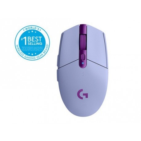 Miška Logitech G305 LIGHTSPEED Wireless Gaming, vijolična