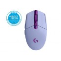 Miška Logitech G305 LIGHTSPEED Wireless Gaming, vijolična