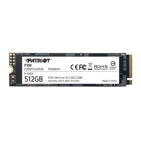 SSD disk 512GB NVMe Patriot P300, P300P512GM28