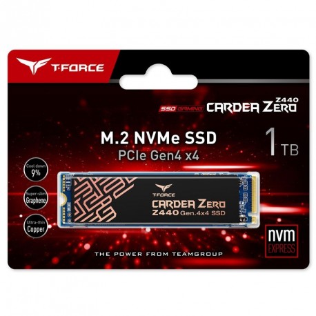 SSD disk 1TB NVMe TEAMGROUP T-FORCE CARDEA ZERO Z440, TM8FP7001T0C311