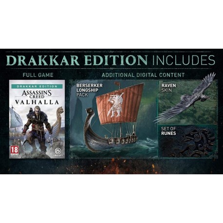 Igra  Assassins Creed Valhalla - Drakkar Edition (PS4)