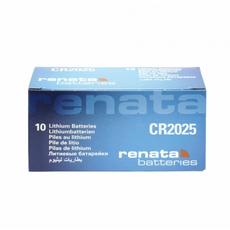 Baterija gumb litijeva CR2025 Renata 4011007