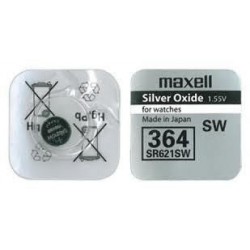 MAXELL Baterija SR621SW, 1 kos (364)