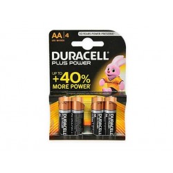 Alkalne baterije Duracell Plus Power MN1500B4 AA (4 kos)