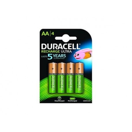 Polnilne baterije Duracell HR06-P AA 2500mAh NiMH (4 kos)
