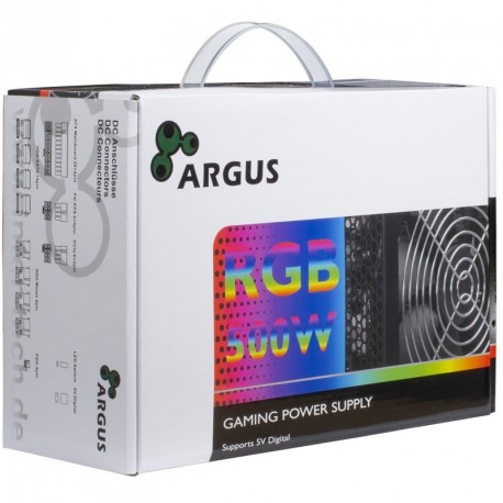 Napajalnik 500W INTER-TECH Argus RGB-500W II 80 Plus Bronze