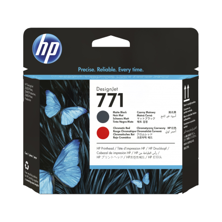 Črnilo HP CE017A (771), Matte Black/Chromatic Red