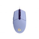 Miška Logitech G102 LIGHTSYNC, vijolična