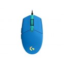 Miška Logitech G102 LIGHTSYNC, modra