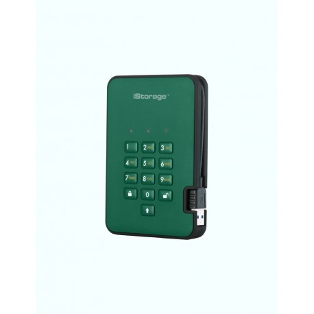 iStorage diskAshur2 256-bit 1TB - Green