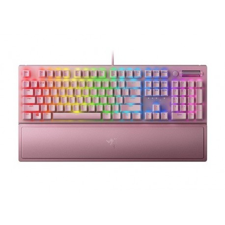 Tipkovnica USB Razer BlackWidow V3 Quartz, Green Switch, US SLO g.