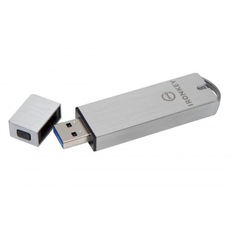 USB ključek 64GB KINGSTON IRONKEY S1000, kovinski, strojna zaščita