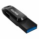 USB ključek 128GB SanDisk Ultra Dual GO, črn
