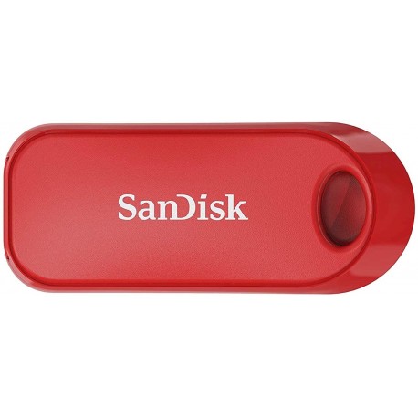 USB ključek 32GB SanDisk CRUZER SNAP, rdeč