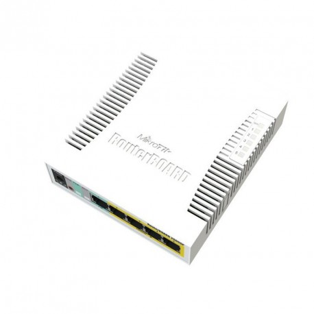 Stikalo (switch) 5 port MIKROTIK RB260GSP Gigabit PoE, CSS106-1G-4P-1S