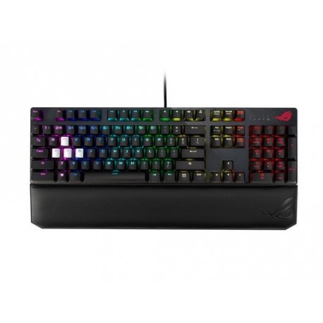 Tipkovnica USB ASUS ROG Strix Scope Deluxe, MX Silent Red, RGB