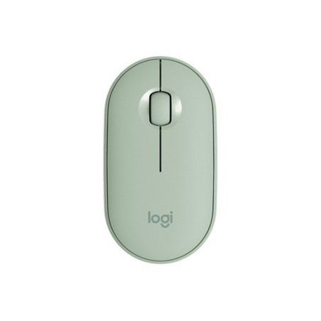 Miška brezžična Logitech Pebble M350, zelena