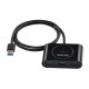 Ugreen USB 3.0 4 Ports Hub črn