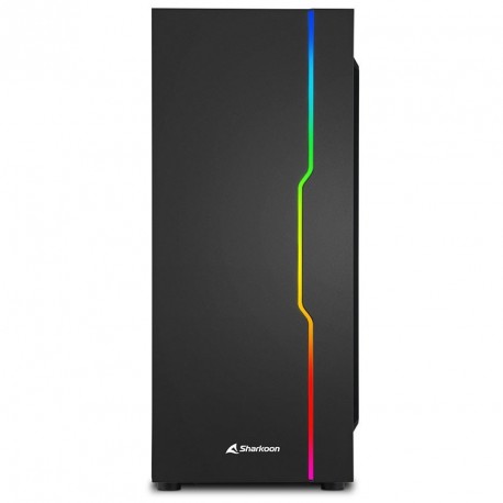 Ohišje ATX SHARKOON RGB SLIDER midi-ATX okno gaming črno