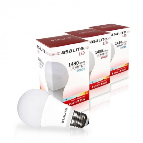 LED sijalka (žarnica) ASALITE LED sijalka E27 15W 4000K 1430lm, ASAL0053