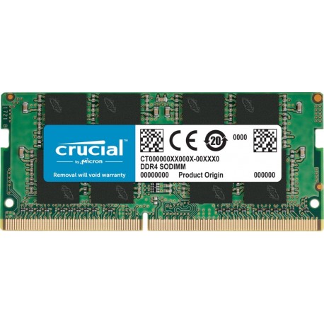 Pomnilnik SODIMM DDR4 8GB 2666MHz Crucial, CT8G4SFRA266