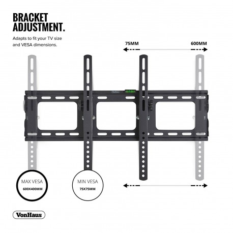 VonHaus 32-70 nagibni TV stenski nosilec do 75kg