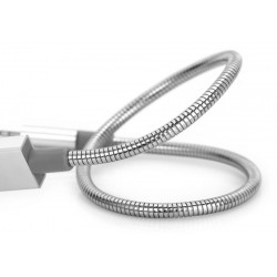 Kabel USB na USB micro B Verbatim Sync & Charge 30cm Silver 48865