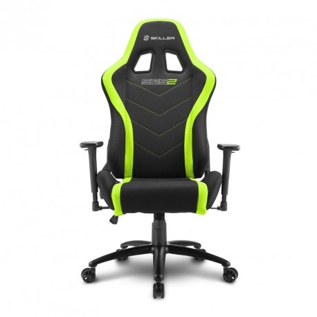 Gaming stol SHARKOON SKILLER SGS2, črno/zelena