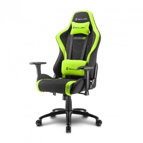 Gaming stol SHARKOON SKILLER SGS2, črno/zelena