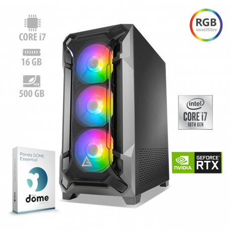 Osebni računalnik ANNI GAMER Extreme / i7-10700KF / RTX2070 / RGB / PF7G