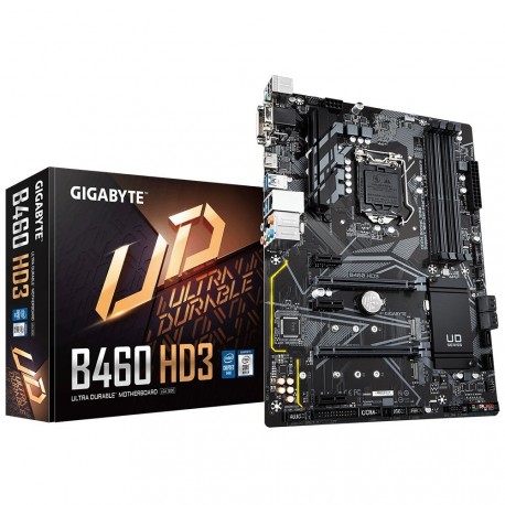 Matična plošča GIGABYTE B460 HD3, DDR4, LGA1200, ATX