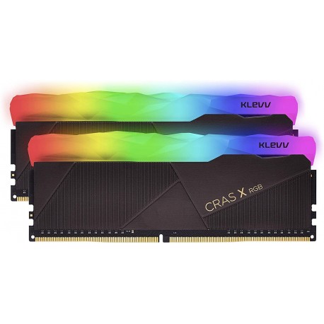 Pomnilnik DDR4 16GB (2x8GB) 3200 Klevv Crass X RGB, KD48GU880-32A160X