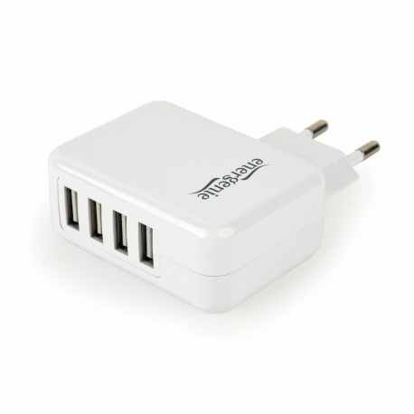 Pretvornik USB - 220V 3.1A 4xUSB bel Energenie