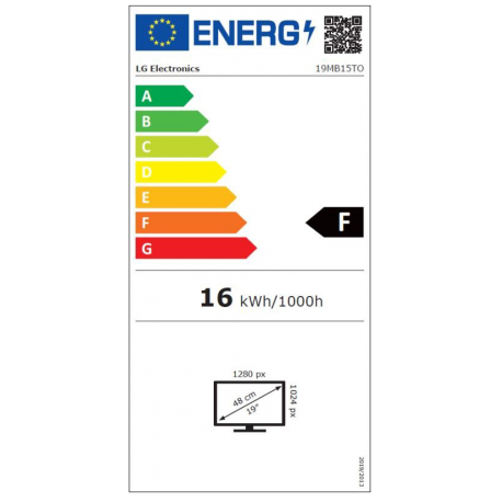 LCD monitor Touch 19 LG 19MB15T