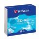 Mediji CD-R 700MB 52x Verbatim extra protection Slim-10 (43415)