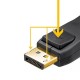 Kabel DisplayPort 1.2 (M/M) Goobay 5m pozlačen