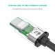Kabel UGREEN USB 2.0 USB-C na USB-C 1m (črn)