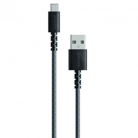 Anker Powerline Select+ USB-C pleten kabel 1.8m črn