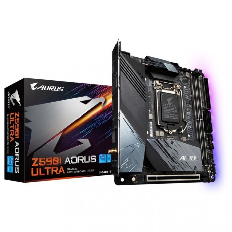 Matična plošča GIGABYTE Z590I AORUS ULTRA, DDR4, LGA1200, mITX