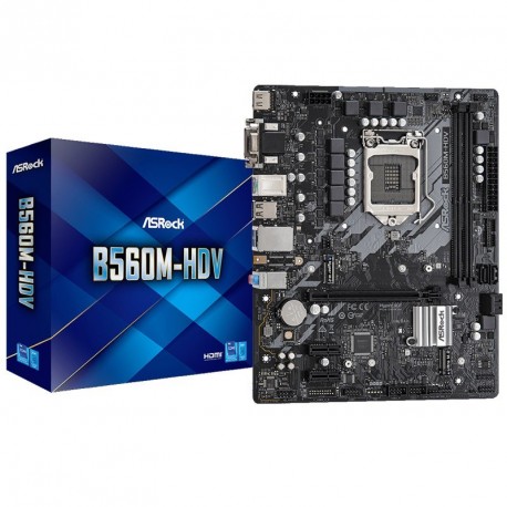 Matična plošča ASROCK B560M-HDV, LGA1200, mATX, DDR4