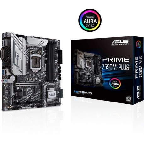 Matična plošča ASUS PRIME Z590M-PLUS, DDR4, LGA1200, mATX