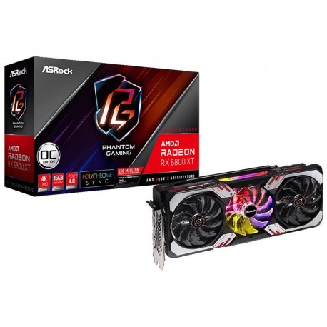 Grafična kartica ASROCK Radeon RX 6800 XT Phantom Gaming 16GB OC